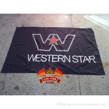 Western Star Trucks Racing flag Electric RC Cars banner 100% polyster 90*150CM flag Western Star banner